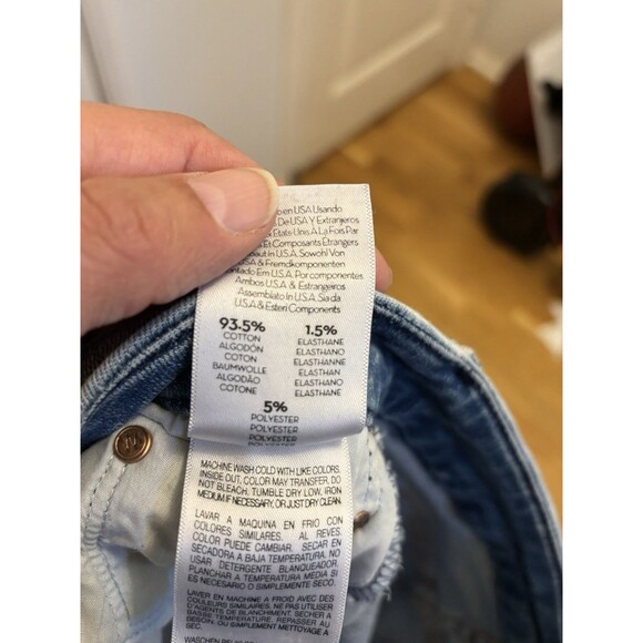 Mother The Looker Briefly Gorgeous Women's Jeans 29 Skinny Stretch Blue Denim - Picture 12 of 12